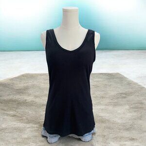 Serra Women Cami Bra Tank Top 2 Pack L Soft Minimalist Everyday Lounge Essential